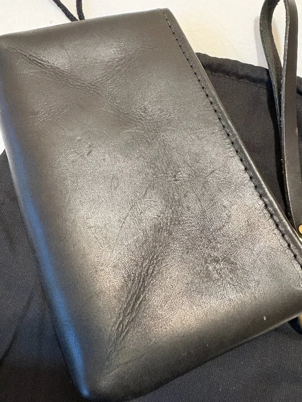 Range Leather McKinley Clutch - Black